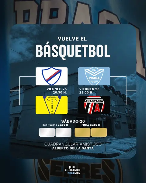 Vuelve el básquetbol: cuadrangular amistoso de pretemporada en el Alberto Della Santa