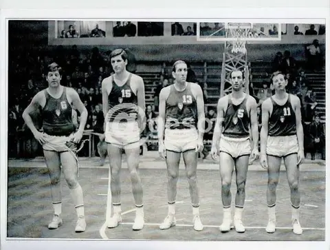 Mundial de Básquetbol 1967: Yugoslavia en el Della Santa