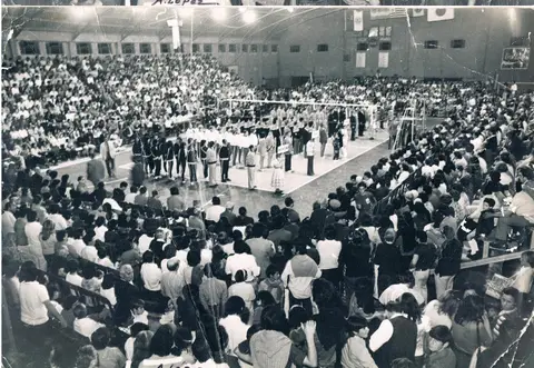 Mundial de Vóley Femenino 1973: el Della Santa colmado